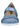 REMONTE Ballerina Damenschuh in blau